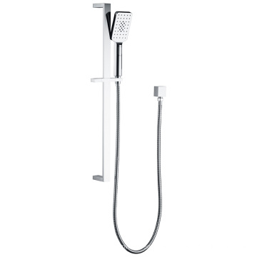 Accessoires de douche de salle de bain rail carré en laiton